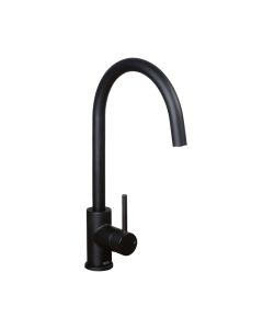 Pistachio Kitchen Sink Mixer Matt Black