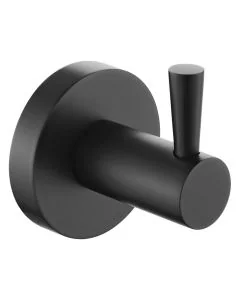 Round Robe Hook Matt Black