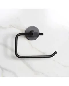 Toilet Roll Holder Matt Black