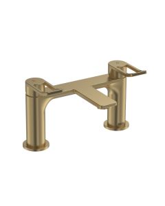 Saffron Bath Filler Brushed Brass