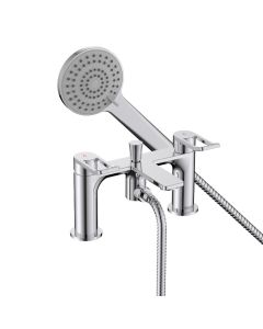 Saffron Bath Shower Mixer Chrome