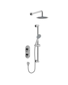 Saffron 2-Way Recessed Shower Valve Kit Chrome