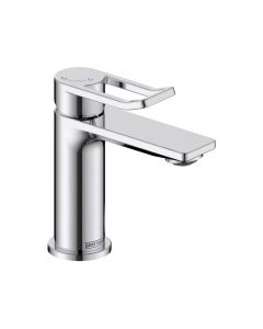 Saffron Small Basin Mixer with Waste Chrome