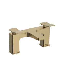 Tangram Bath Filler Brushed Brass