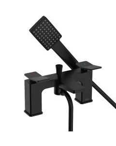 Tangram Bath Shower Mixer Matt Black
