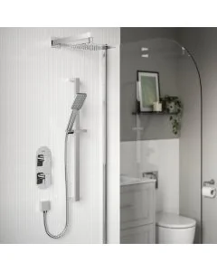 Tangram 2-Way Recessed Shower Valve Kit Chrome