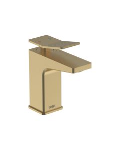 Tangram Single Hole Bath Filler Brushed Brass