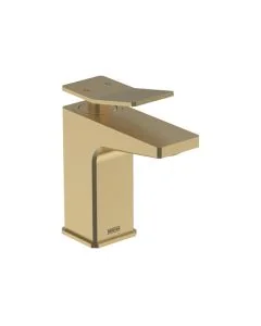 Tangram Single Hole Bath Filler Brushed Brass