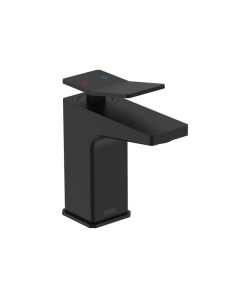 Tangram Single Hole Bath Filler Matt Black