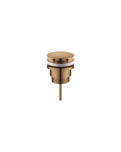 Flova Universal Basin Clicker Waste Brushed Bronze