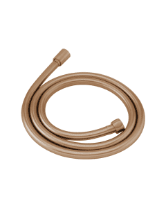 1.5m Smooth Cone to Nut Shower Hose Brushed Bronze