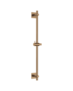Square Slide Rail Brushed Bronze
