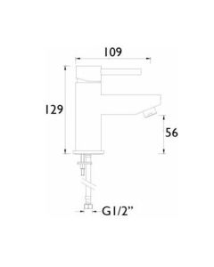 Blitz Small Basin Mixer