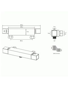 Bloque2 Single Outlet Bar Valve