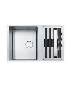 Franke Box Centre (BWX 220 41-27 REV) 1 Bowl Sink Stainless Steel