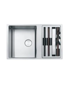 Franke Box Centre (BWX 220 41-27 REV) 1 Bowl Sink Stainless Steel