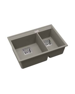 Capri 1.5 Bowl Sink Fossil (RH/SB)