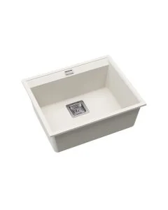 Capri Single Bowl Sink Blizzard