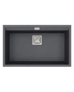 Capri Single Large Bowl Sink Slate