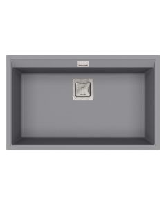 Capri Single Large Bowl Sink Steel