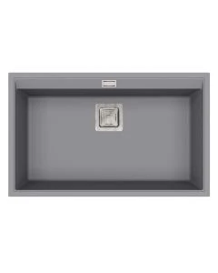 Capri Single Large Bowl Sink Steel