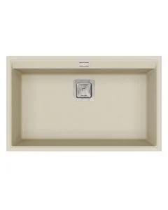 Capri Single Large Bowl Sink Nude
