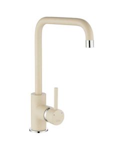 Cascata Square Spout Sink Mixer Champagne