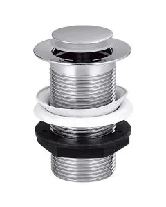 Small Dome Unslotted Clicker Basin Waste