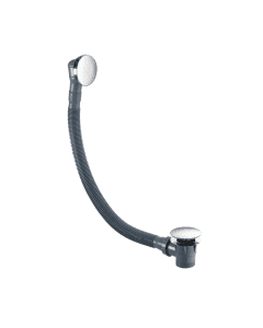 Bath Clicker Waste with Overflow Chrome