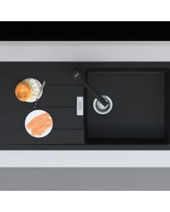 Franke Centro (CNG 611-100) Inset Sink Matt Black