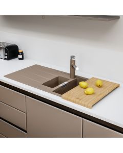 Franke Centro 1.5 Bowl Inset Sink Oyster