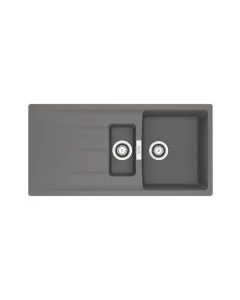 Franke Centro 1.5 Bowl Inset Sink Stone Grey