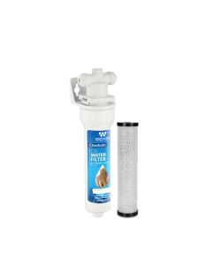 4in1 Round Neck Filtered Kettle Tap Brushed Brass