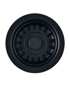 60mm Strainer Waste 70mm Flange Matt Black