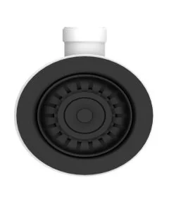 90mm Strainer Waste Matt Black