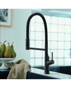 Alasia Professional Sink Mixer Matt Black