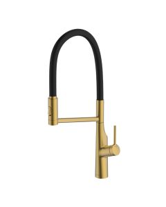 Alasia Professional Sink Mixer Brushed Brass