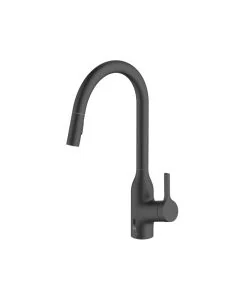 Amelio Sensor Pull-Out Spray Mixer Tap Matt Black