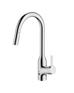 Amelio Sensor Pull-Out Spray Mixer Tap Chrome