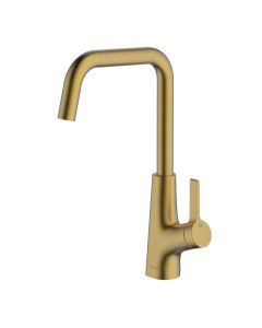 Azia Motion Sensor Monobloc Mixer Tap Brushed Brass