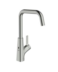 Azia Motion Sensor Monobloc Mixer Tap Brushed Nickel
