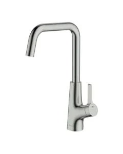 Azia Motion Sensor Monobloc Mixer Tap Brushed Nickel