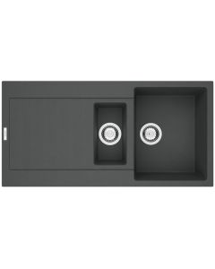 Carina 1.5 Bowl Inset Sink Basalt