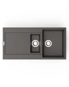 Carina 1.5 Bowl Inset Sink Mocha