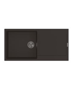 Carina 1 Large Bowl Inset Sink Mocha