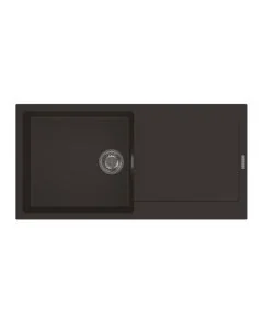 Carina 1 Large Bowl Inset Sink Mocha