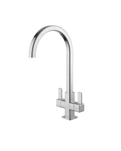 Cherika J Spout Kitchen Sink Mixer Chrome