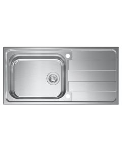 Cresta Large Bowl Kitchen Sink Stainless Steel