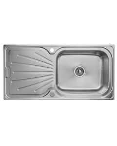 Deep Blue Large Bowl Kitchen Sink Stainless Steel