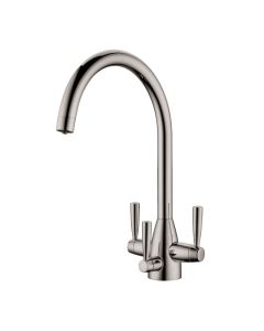 Eclipse Tri-Spa Filter Tap with Swivel Spout Brushed Nickel Tech